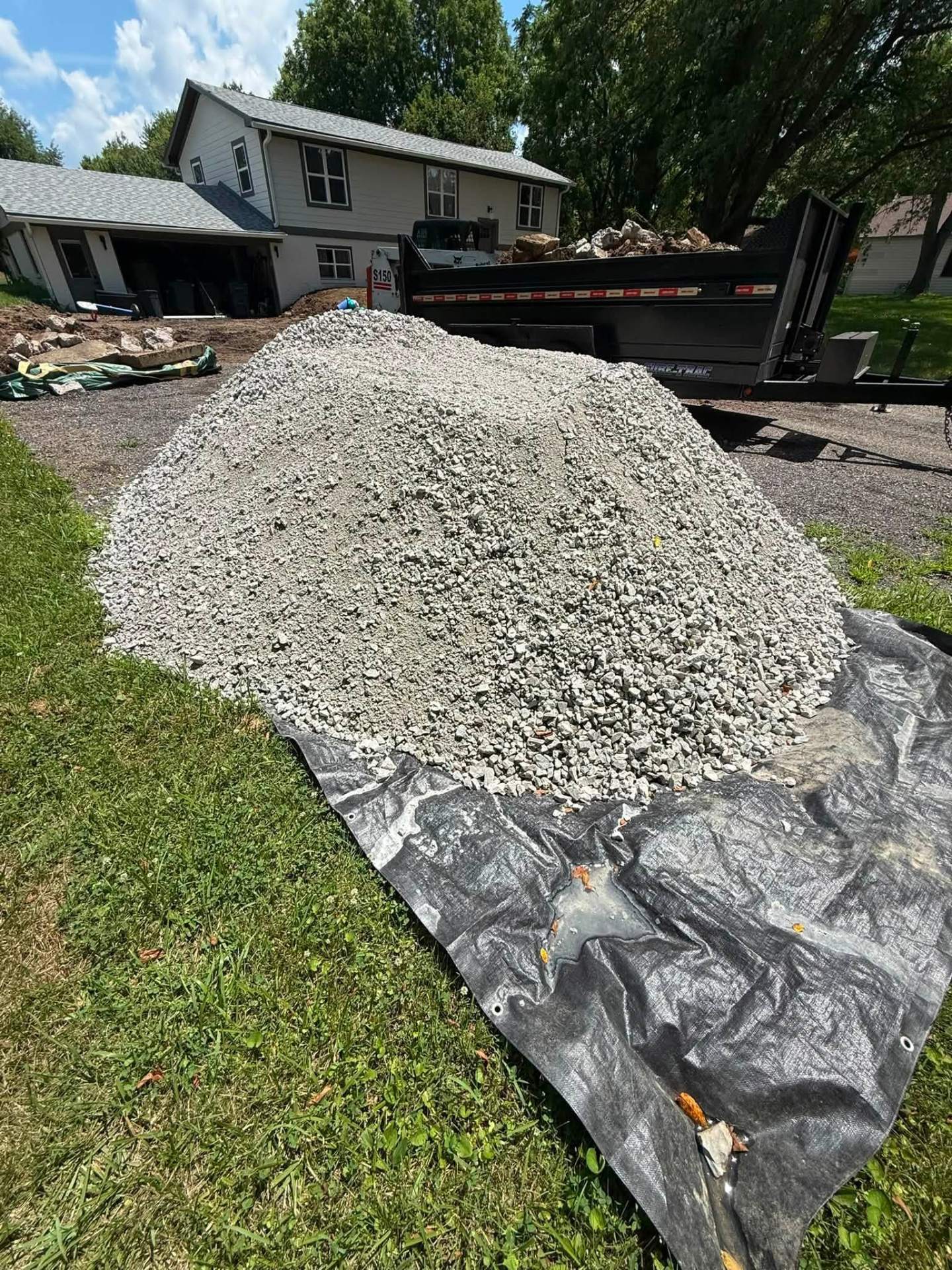#57 Stone Driveway Drop — Fishers, IN